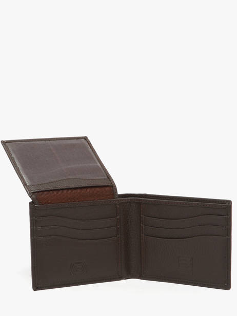 Portefeuille Cuir Crinkles Marron caviar 14074 vue secondaire 2