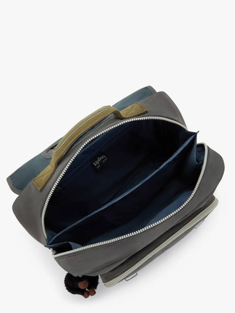 Cartable 2 Compartiments Kipling Gris back to school / pbg PBG21092 vue secondaire 2
