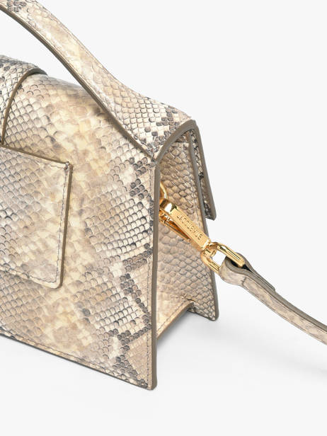 Preloved Leather Grand Bambino Crossbody Bag Jacquemus Beige second life 1565128 other view 2