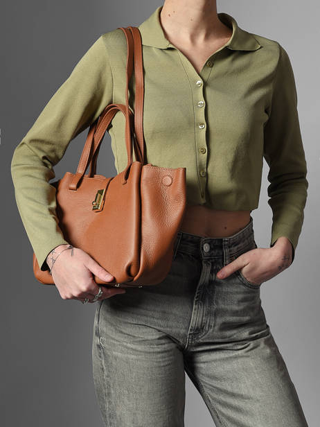 Sac Porté épaule Milano Horizon  Cuir Lancaster Marron milano horizon  82 vue secondaire 1