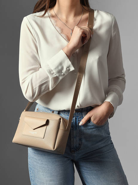 Sac Bandoulière Maya Double Kba Lancaster Beige maya double kba 106 vue secondaire 1