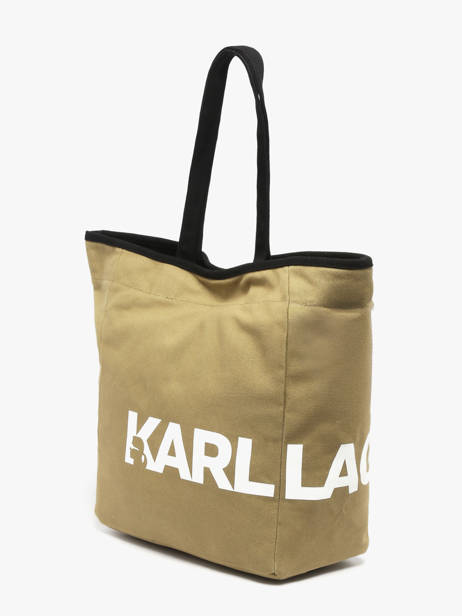 Shoulder Bag K Essential Cotton Karl lagerfeld Green k essential B1W50050 other view 2