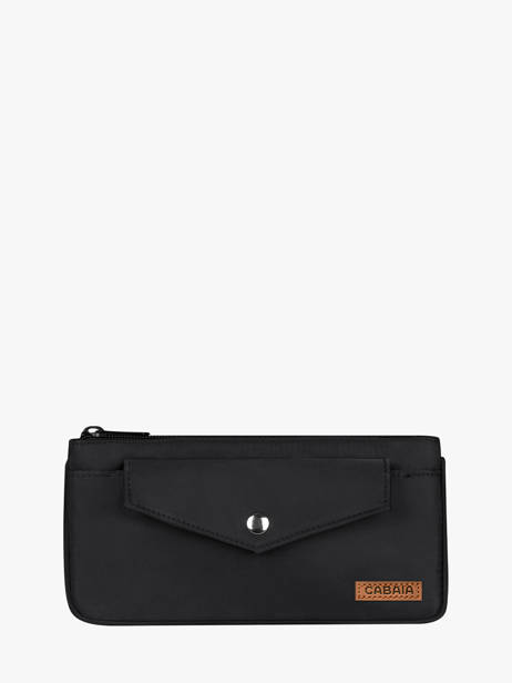 Front Pocket Cabaia Black crossbody POCKBODS
