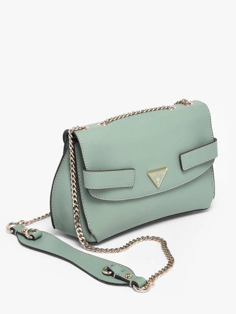 Shoulder Bag Serenova Polyurethane Guess Green serenova ZG809121 other view 2