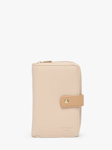 Wallet Lys Hexagona Beige lys 568449