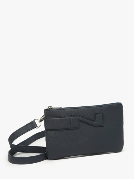 Sac Bandoulière Florence Cuir Nathan baume Bleu n city 4 vue secondaire 2