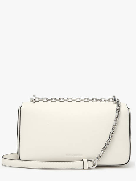 Sac Bandoulière K Signature Cuir Karl lagerfeld Blanc k signature B1W30046 vue secondaire 3