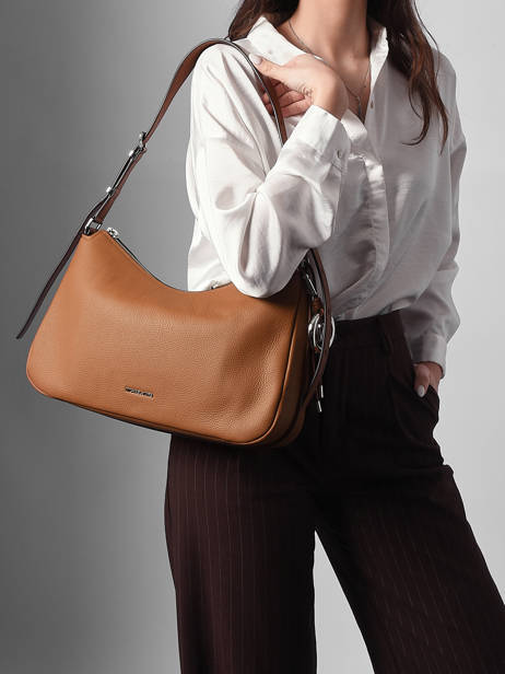 Sac Porté épaule Nolita Cuir Michael kors Marron nolita F5SY5M6L vue secondaire 1