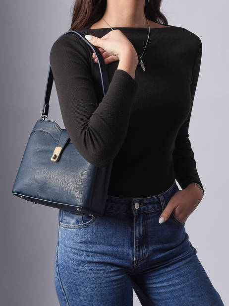 Shoulder Bag Lys Hexagona Blue lys 5620254 other view 1