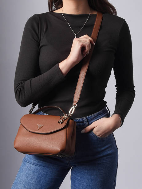 Sac Bandoulière Evie Guess Marron evie BG966420 vue secondaire 1