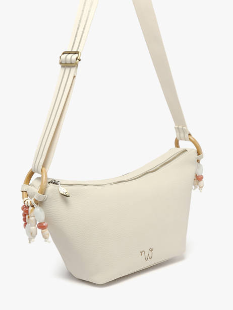 Shoulder Bag Camomille Pearl Woomen Beige camomille pearl WCAE03 other view 2