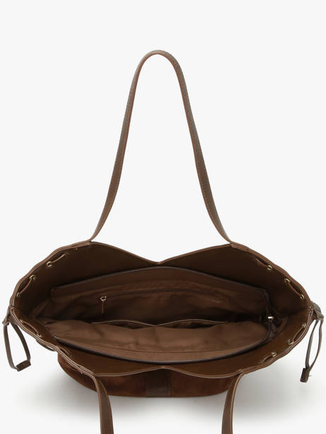 Shoulder Bag Velvet Miniprix Brown velvet M9459 other view 2