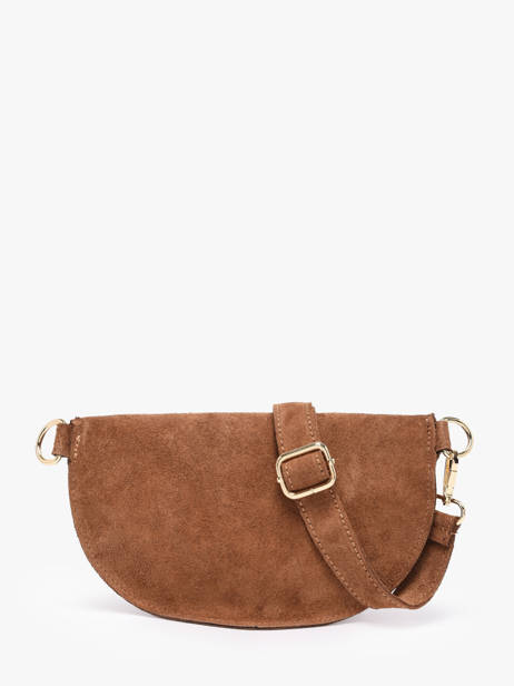 Belt Bag Leather Milano Brown velvet VE25111 other view 4