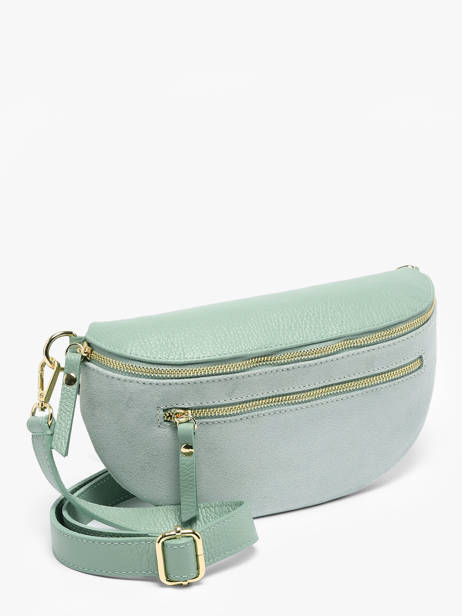 Belt Bag Leather Milano Green velvet caviar VC24111 other view 2