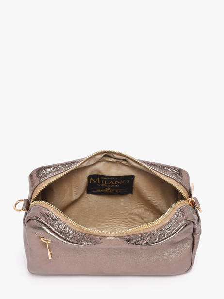 Sac Bandoulière Nine Cuir Milano Marron nine NI25115 vue secondaire 3