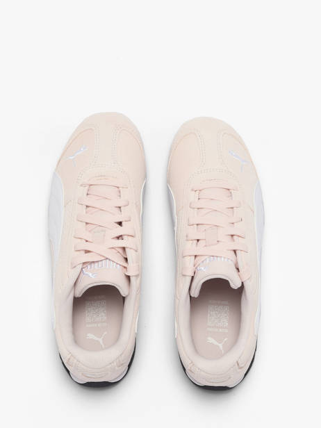 Sneakers In Leather Puma Pink women 40509707 other view 3