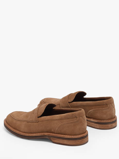 Mocassins En Cuir Clarks Marron men 26186450 vue secondaire 2