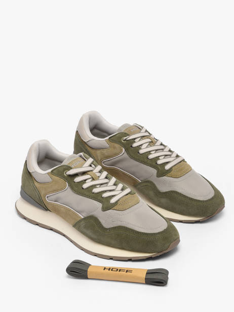Sneakers En Cuir Hoff Vert men 12602403 vue secondaire 1