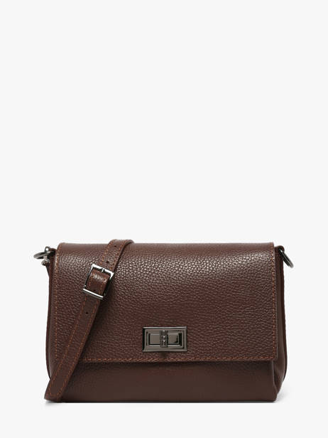 Shoulder Bag Caviar Leather Milano Brown caviar CA24061