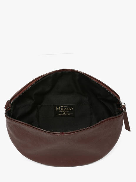 Leather Caviar Belt Bag Milano Brown caviar CA21123 other view 3