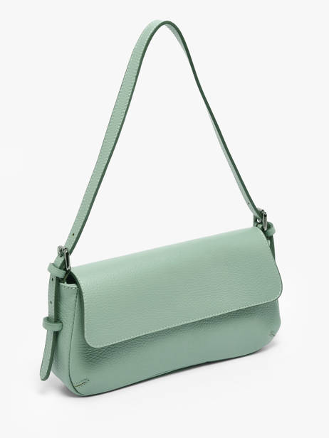 Sac Porté épaule Caviar Milano Vert caviar CA25111 vue secondaire 2
