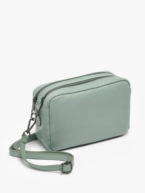 Sac Bandoulière Caviar Cuir Milano Vert caviar CA25112 vue secondaire 2