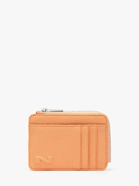 Porte-monnaie Avec Porte-cartes Original N Cuir Nathan baume Orange original n 217N