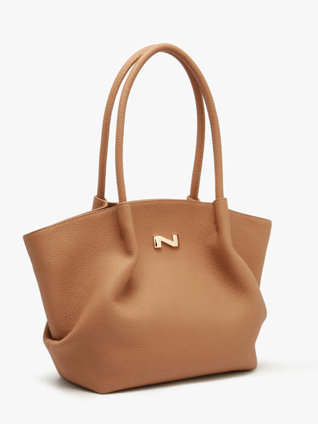 Sac Porté épaule Galatée Cuir Nathan baume Marron nymphea 3 vue secondaire 2