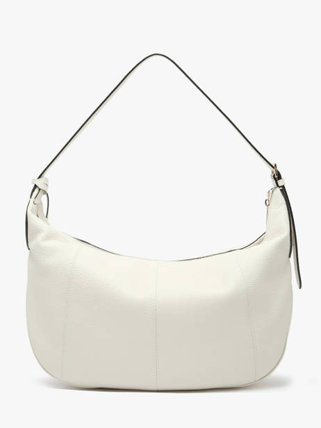 Large Leather Victoire Hobo Bag Lancel White victoire A13994 other view 4