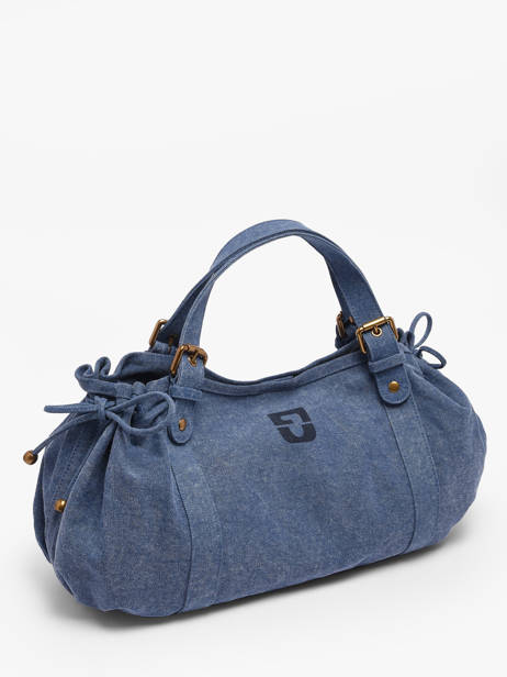 Sac Porté épaule Canvas Coton Gerard darel Bleu canvas D489 vue secondaire 2