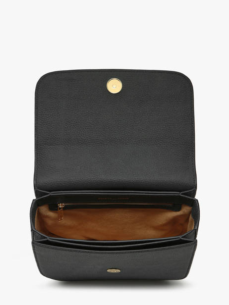 Sac Bandoulière Ulysse Cuir Nathan baume Noir odyssey 2 vue secondaire 3
