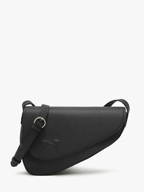 Sac Bandoulière Sunny Cuir Nathan baume Noir n city 6