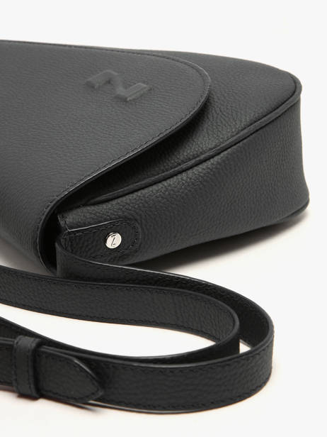 Sac Bandoulière Sunny Cuir Nathan baume Noir n city 6 vue secondaire 3