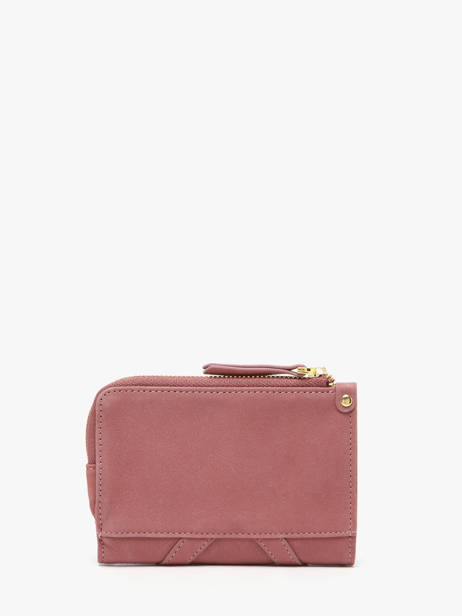 Wallet Leather Vintage Nat et nin Pink vintage ROZA other view 2