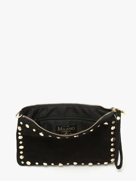 Sac Bandoulière Velvet Milano Noir velvet VE24111O vue secondaire 3