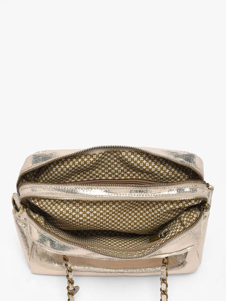 Sac Porté épaule Vintage Cuir Mila louise Bleu vintage 3889RX vue secondaire 2