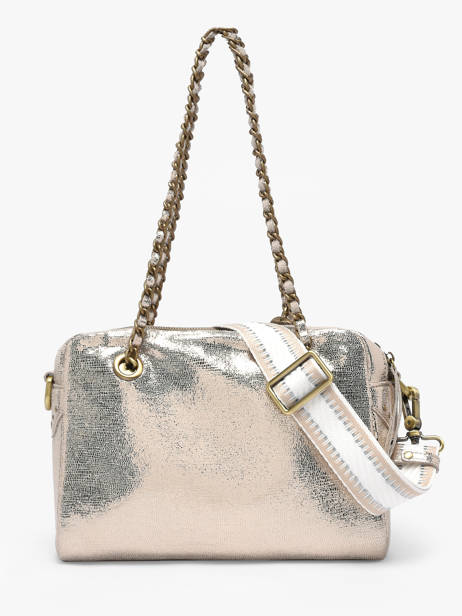 Sac Porté épaule Vintage Cuir Mila louise Bleu vintage 3889RX vue secondaire 3