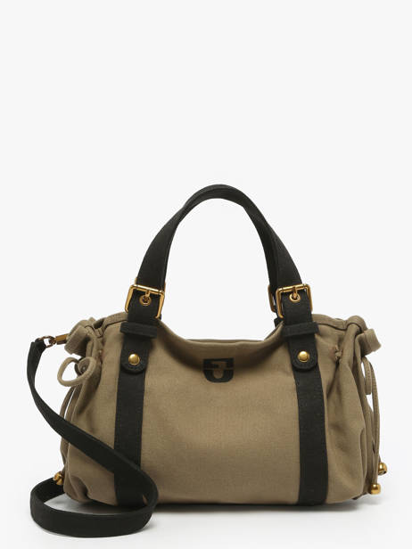 Crossbody Bag Canvas Cotton Gerard darel Green canvas DDS67450