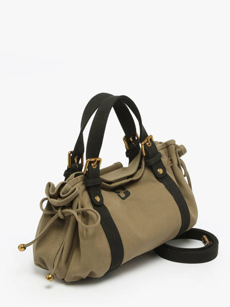 Crossbody Bag Canvas Cotton Gerard darel Green canvas DDS67450 other view 2