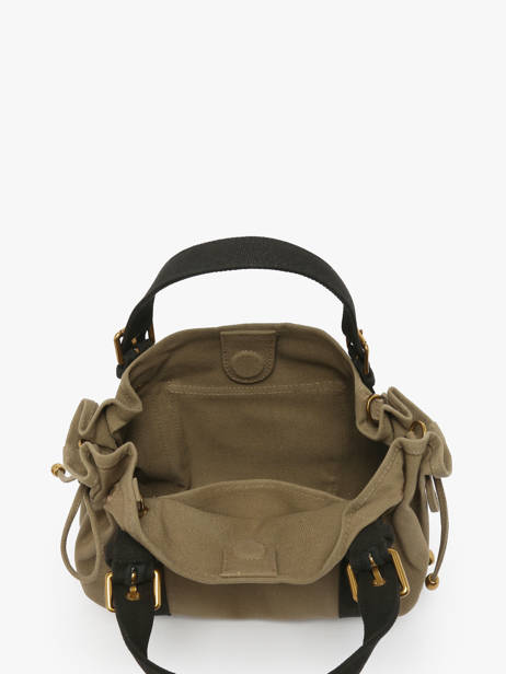 Crossbody Bag Canvas Cotton Gerard darel Green canvas DDS67450 other view 3