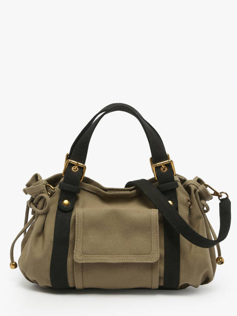 Crossbody Bag Canvas Cotton Gerard darel Green canvas DDS67450 other view 4