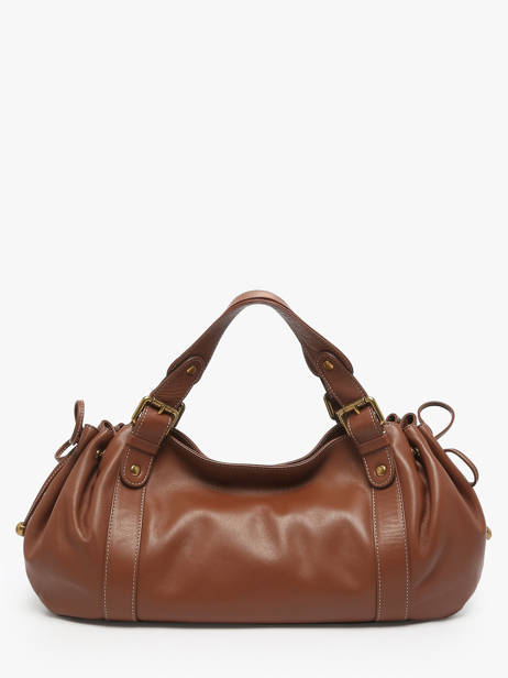 Sac Porté épaule Icone Cuir Gerard darel Marron icone DDS01410
