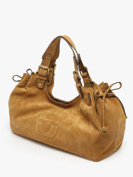 Sac Porté épaule Chiara Cuir Gerard darel Jaune chiara DDS84407 vue secondaire 2