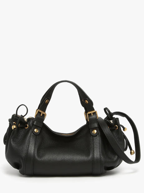 Sac Bandoulière D Light Cuir Gerard darel Noir d light DDS73440 vue secondaire 4