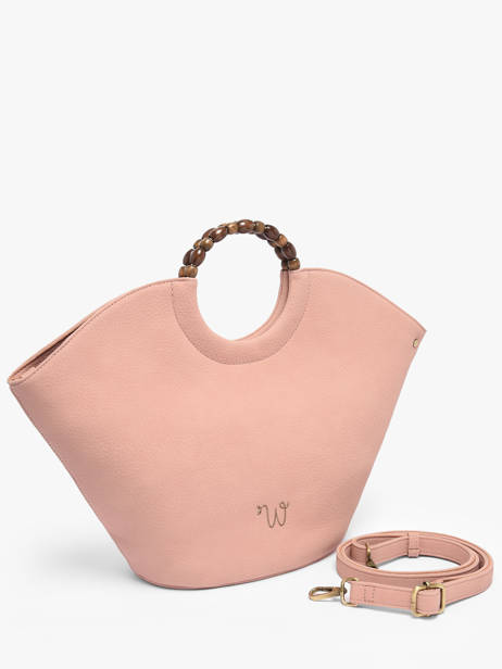 Sac Porté Main Neflier Pearl Woomen Rose neflier pearl WNEP01 vue secondaire 3