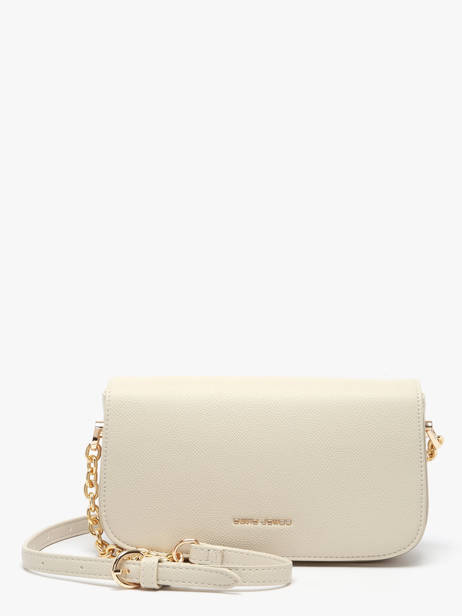 Sac Bandoulière Saffiano David jones Beige saffiano CM8419