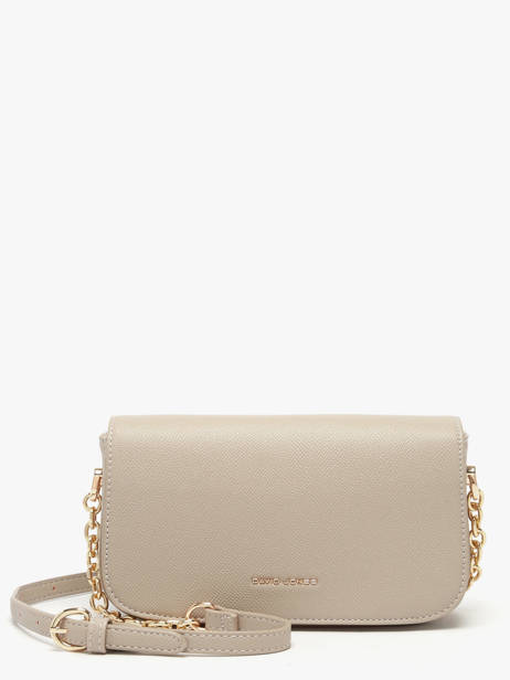 Crossbody Bag Saffiano David jones Brown saffiano CM8419
