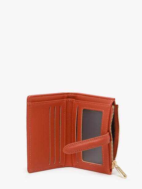 Portefeuille Saffiano David jones Orange saffiano P163 vue secondaire 1