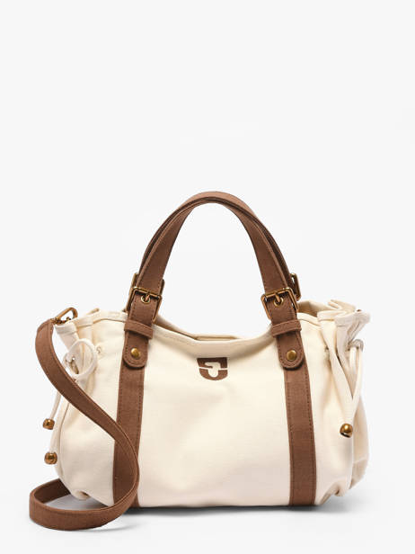 Sac Bandoulière Canvas Coton Gerard darel Blanc canvas DDS67450