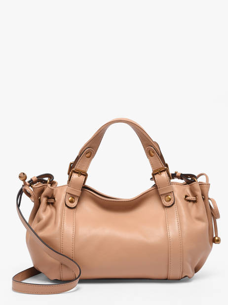 Sac Bandoulière Icone Cuir Gerard darel Beige icone DDS73410